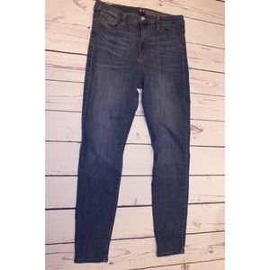 Gap Super High Waisted Skinny Jeans
